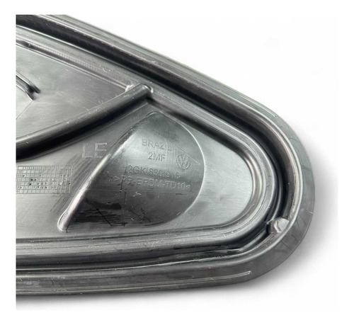 Tampa Interna Porta Traseira Esquerda Vw Taos 2022 2024 Branco - Imagem 3