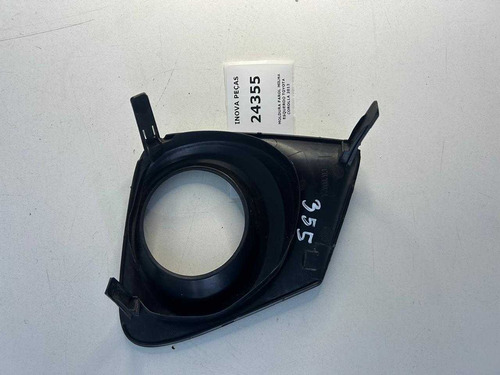 Moldura Farol Milha Esquerdo Toyota Corolla 2013  Preto Ambos Lados - Imagem 2