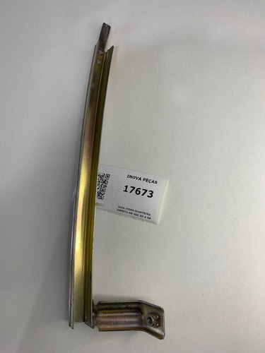 Guia Vidro Dianteira Direita  Vw Gol G5 A G8 Branco - Imagem 3