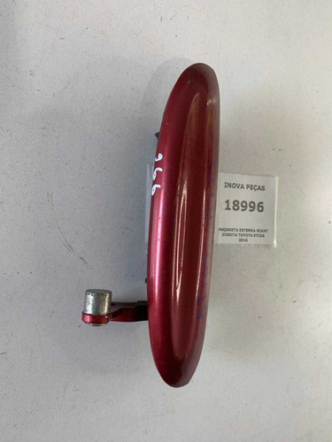 Maçaneta Externa Diant Direita Toyota Etios 2016 Vinho Dianteira/traseira