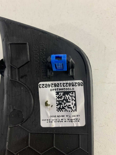 Acabamento Painel Lado Dir Fiat Pulse 2024 100262213 Preto Animal Print - Imagem 3