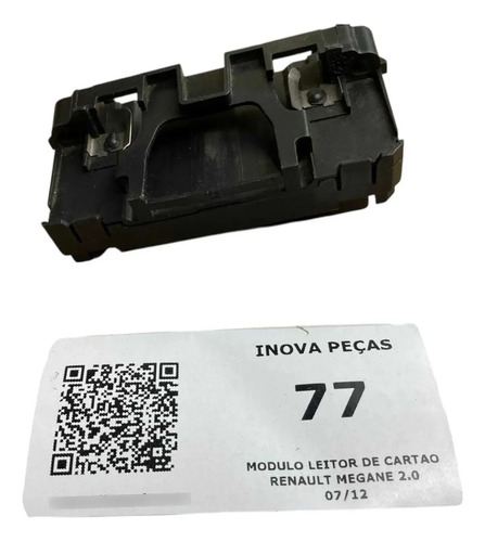 Modulo Leitor De Cartao Renault  Megane 2.0 2007 2012 Preto - Imagem 2