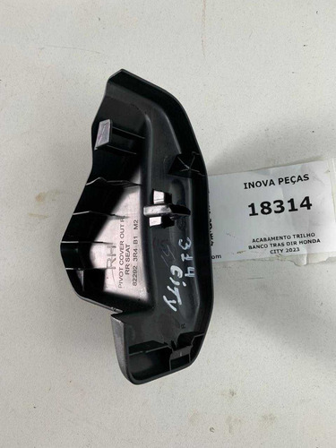 Acabamento Trilho Banco Tras Dir Honda City 2023 Preto - Imagem 3