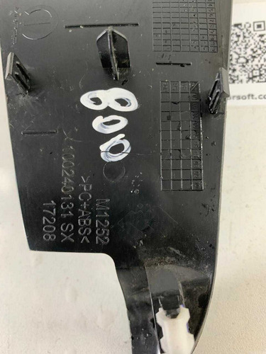 Acabamento Forro Porta Tras Esquerda Argo Cronos Violeta-escuro - Imagem 2