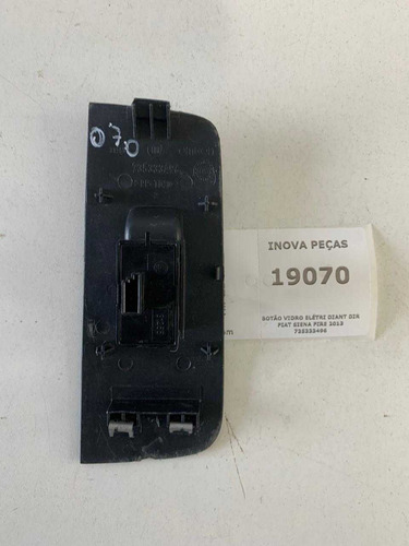 Botão Vidro Elétri Diant Dir Fiat Siena Fire 2013 735333496 - Imagem 2