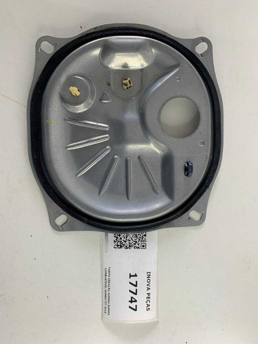 Tampa Vedação Acesso Bomba Combustivel Honda Fit 2018 Cinza
