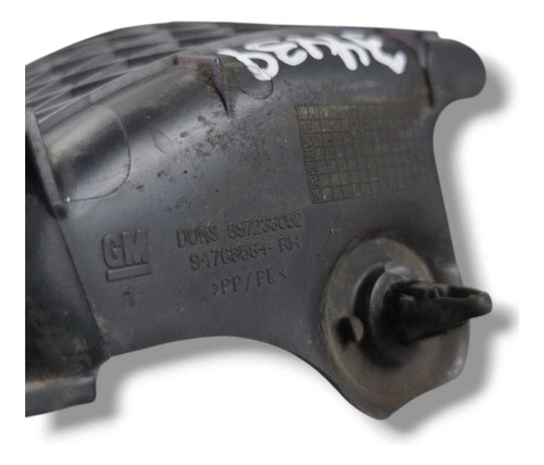 Suporte Churrasqueira Direita Chevrolet Cobalt 2012 94768564 Preto - Imagem 3