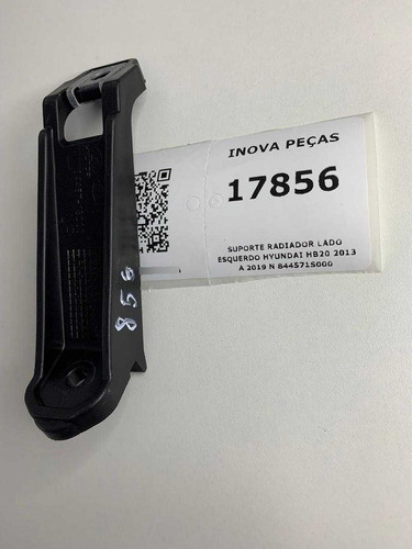 Suporte Radiador Esqerdo Hyundai Hb20 2013 A 2019 844571s000 Água