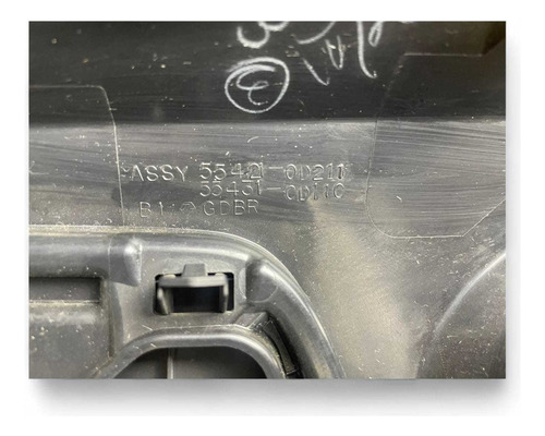 Acabamento Tabelier Esquerdo Toyota Etios 2018 Água - Imagem 4