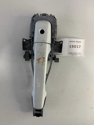 Maçaneta Externa Porta Traseira Esquerda Volvo Xc60 T6 09/11 Branco Dianteira/traseira