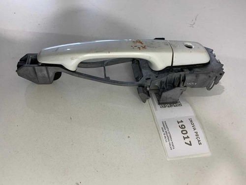 Maçaneta Externa Porta Traseira Esquerda Volvo Xc60 T6 09/11 Branco Dianteira/traseira - Imagem 2