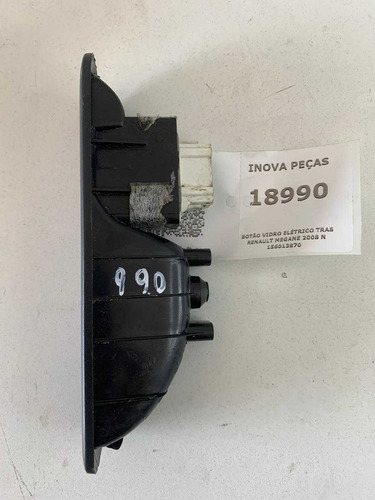 Botão Vidro Elétrico Tras Renault Megane 2008 N 156013870 - Imagem 2