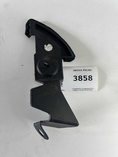 Acabamento Churrasqueira Direita Toyota Etios 2018 Preto - Imagem 2