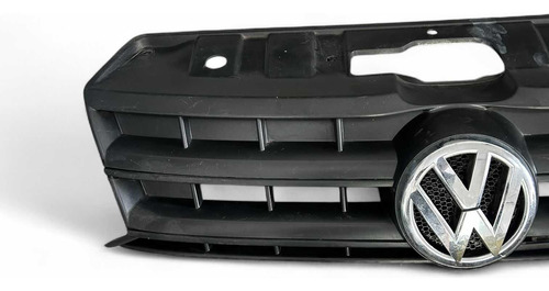 Grade C/ Detalhe Amarok 2013 - 2017 Preto Fosco - Imagem 2