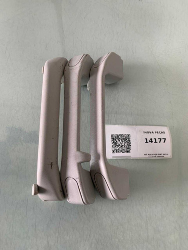 Kit Alça Pqp Fiat Mobi 2016 Em Diante Branco - Imagem 2