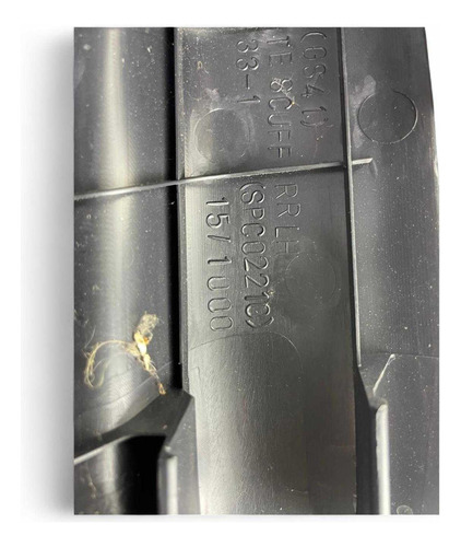  Soleira Porta Traseira Esquerda Mitsubishi Lancer 2011 2016 Prateado - Imagem 3