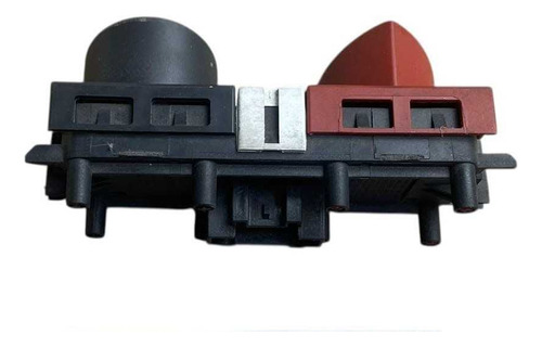 Botao Pisca Alerta E Trava Renault Megane 07/12 Preto - Imagem 2