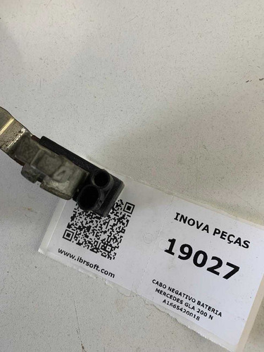 Cabo Negativo Bateria Mercedes Gla 200 N A1665420018 - Imagem 2