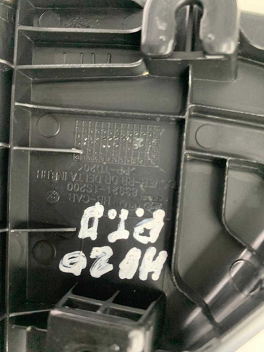Acabamento Porta Traseira Direita Hb20 2013 A 2019 Dianteira E Preto - Imagem 2