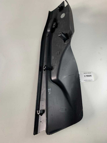 Acabamento Soleira Porta Tras Esq Gol Voyage G5 Ao G8 20  Preto - Imagem 3