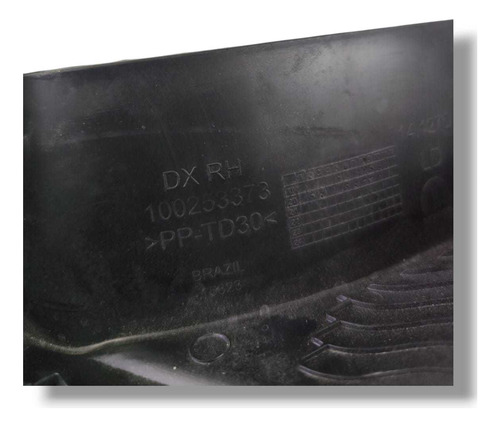 Moldura Da Caçamba Fiat Strada 2020 2025 100253373 Preto - Imagem 4