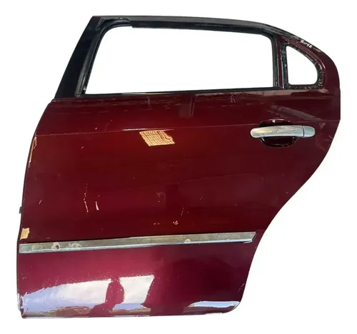 Porta Direita Gol G5 2012 Vermelha - Imagem 1