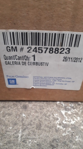 Flauta Combustível Com Bic.gm Onix Prisma Motor 1.4 24578823 - Imagem 4