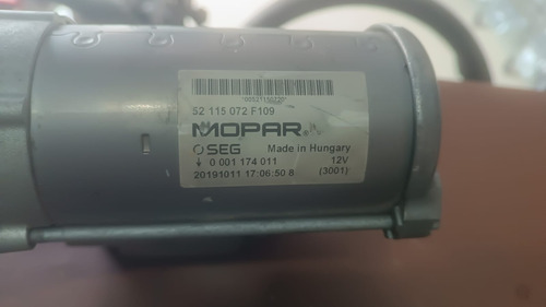 Motor Partida Torojeep Renegade Diesel Original 52115072f109 - Imagem 2