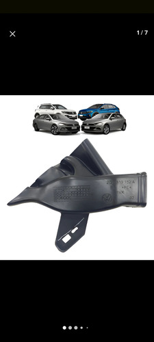 Duto Caixa De Ar Interno Vw Nivus/polo/tcross Preto