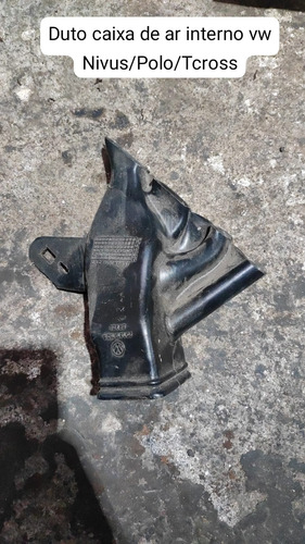 Duto Caixa De Ar Interno Vw Nivus/polo/tcross Preto - Imagem 3