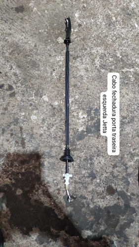 Cabo Fechadura Porta Traseira Esquerda Jetta Preto - Imagem 4