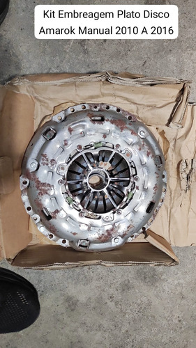 Kit Embreagem Plato Disco Amarok Manual 2010 A 2016 - Imagem 2