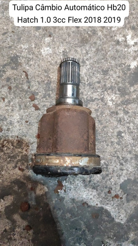 Tulipa Câmbio Automático Hb20 Hatch 1.0 3cc Flex 2018 2019 Cinza-escuro - Imagem 2