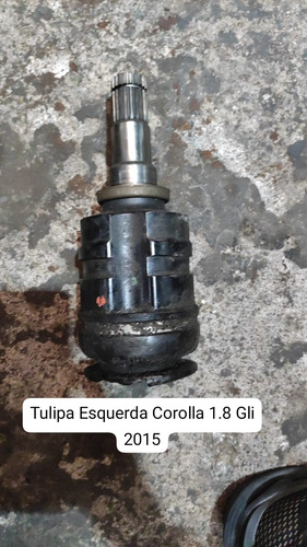 Tulipa Esquerda Corolla 1.8 Gli 2015 Prateado - Imagem 3