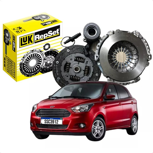 Kit Embreagem Luk Ford Ecosport Focus Fiesta Ka 1.5 1.6 16v - Imagem 2