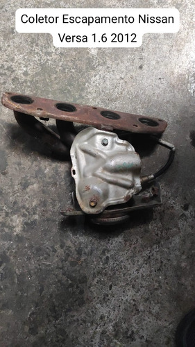 Coletor Escapamento Nissan Versa 1.6 2012 - Imagem 3