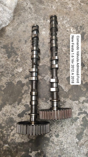 Eixo Comando Valvula Escape New Fiesta 1.6 16v Sigma 2011 - Imagem 5