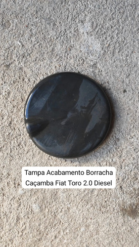 Tampa Acabamento Borracha Caçamba Fiat Toro 2.0 Diesel Preto - Imagem 3