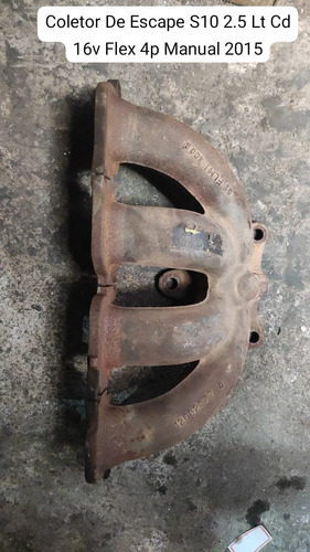 Coletor De Escape S10 2.5 Lt Cd 16v Flex 4p Manual 2015 - Imagem 3