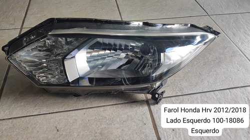 Farol Honda Hrv 2012/2018 Lado Direito 10018086 Direito/passageiro - Imagem 5