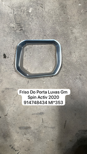 Friso Do Porta Luvas Gm Spin Activ 2020 - Imagem 1