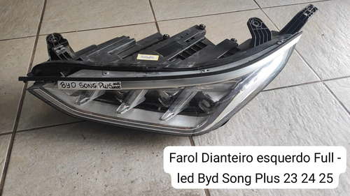 Farol Dianteiro Esquerdo Full - Led Byd Song Plus 23 24 25 Esquerdo/motorista - Imagem 1