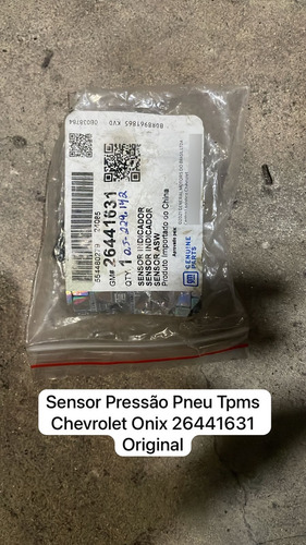 Sensor Pressão Pneu Tpms Chevrolet Onix 26441631 Original - Imagem 1