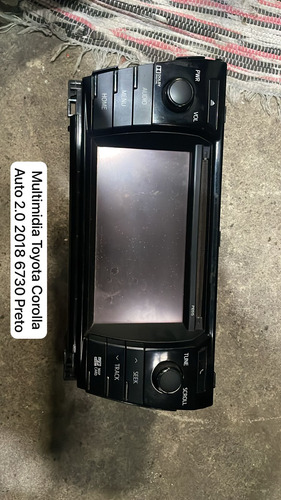 Multimidia Toyota Corolla Auto 2.0 2018 6730 Pretor$1500 Preto