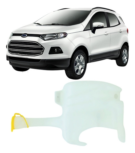 Reservatório Agua Limpador Ecosport 2013 A 2021 Branco - Imagem 2