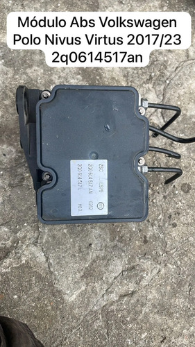 Módulo Abs Volkswagen Polo Nivus Virtus 2017/23 2q0614517an Preto - Imagem 2