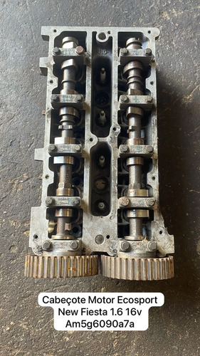 Cabeçote Motor Ford New Fiesta Ecosport Focus 1.6 16v Sigma - Imagem 1