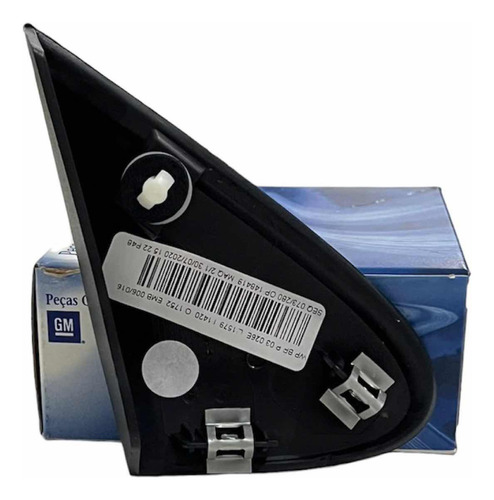 Moldura Acabamento Retrovisor Esquerdo Onix 20/24 26224656 Preto - Imagem 2