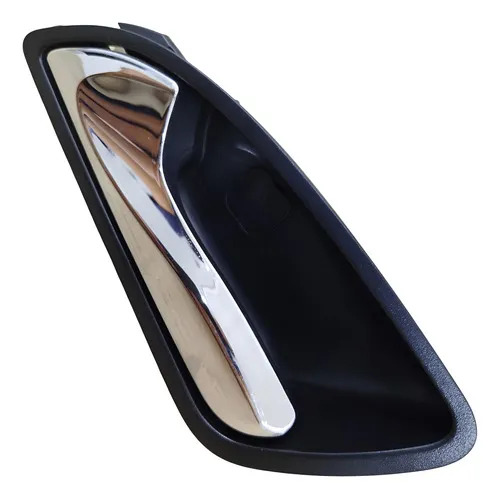 Maçaneta Interna Esquerda Hyundai Hb20 2017 2018 2019 Cromado Original Dianteira/traseira