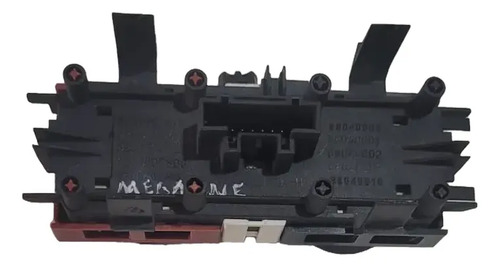 Botão Pisca Alerta Trava Megane 2006 A/ 2012 8200407415 Preto/branco/vermelho - Imagem 3